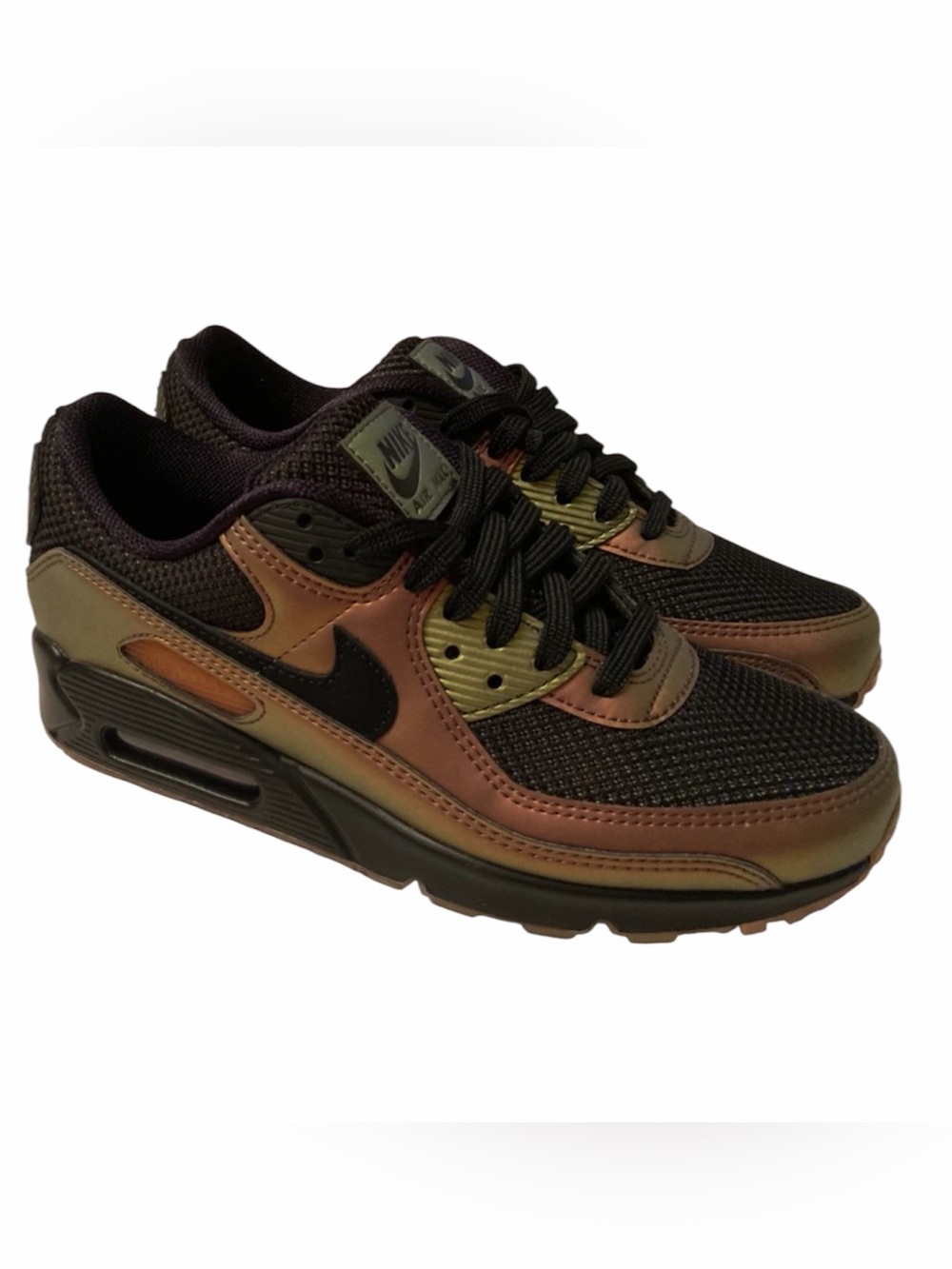 Nike Air Max 90 Scarab Black Dark Russet HQ4042-001 Mens Size 10 Rare